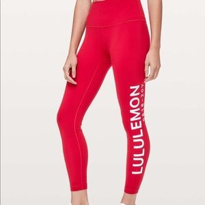 Lululemon Wunder Under High Rise 7/8 tight 20 year collection